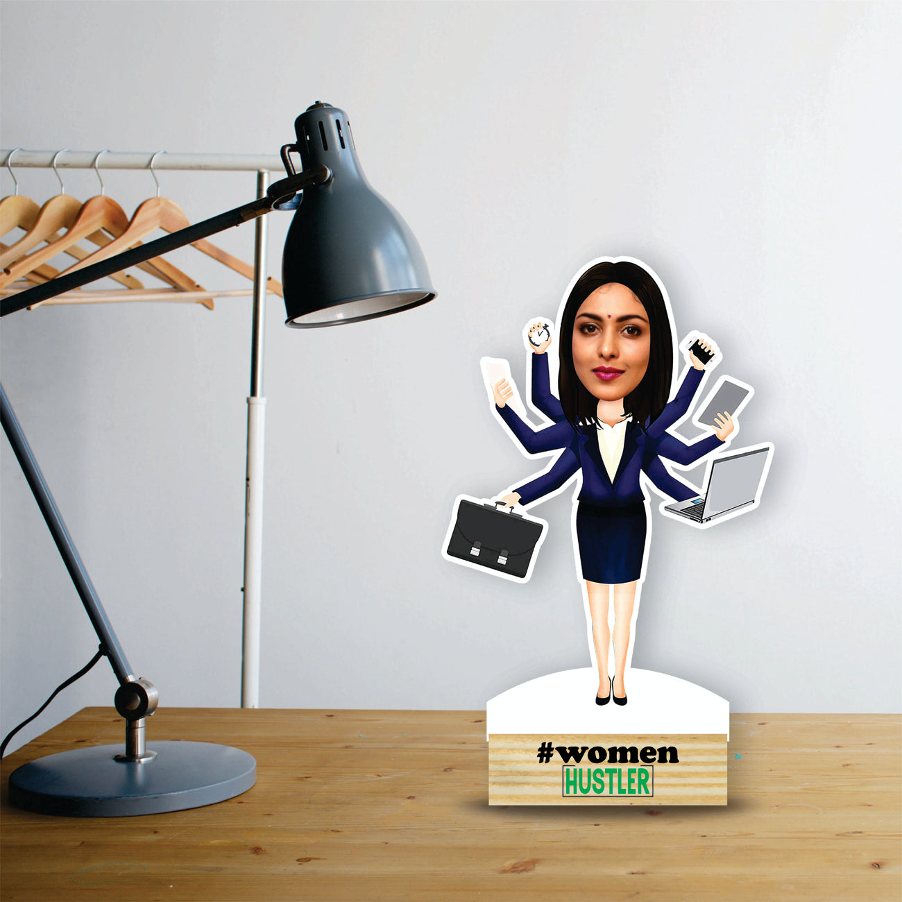 Customised Women's Day Carricature  #womenhustler