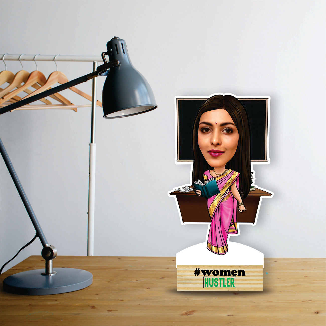 Customised Women's Day Carricature  #womenhustler