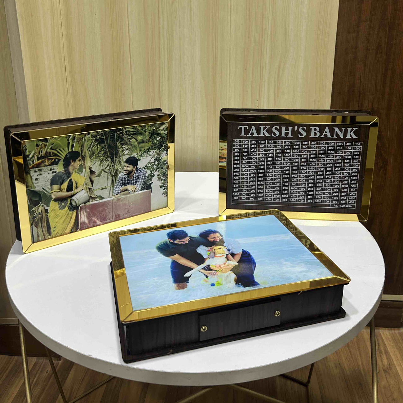 Personalized Photo Piggy Bank