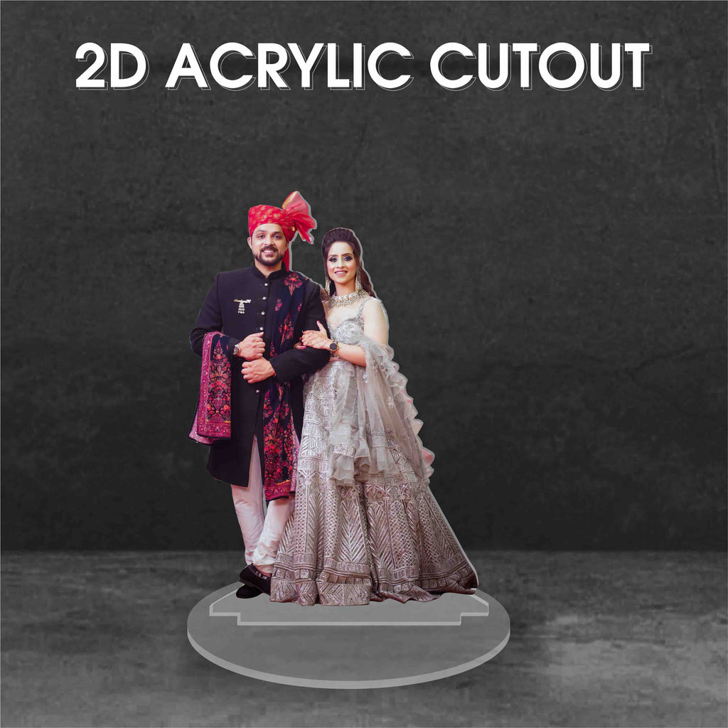 2D Acrylic Custom Photo Cutout