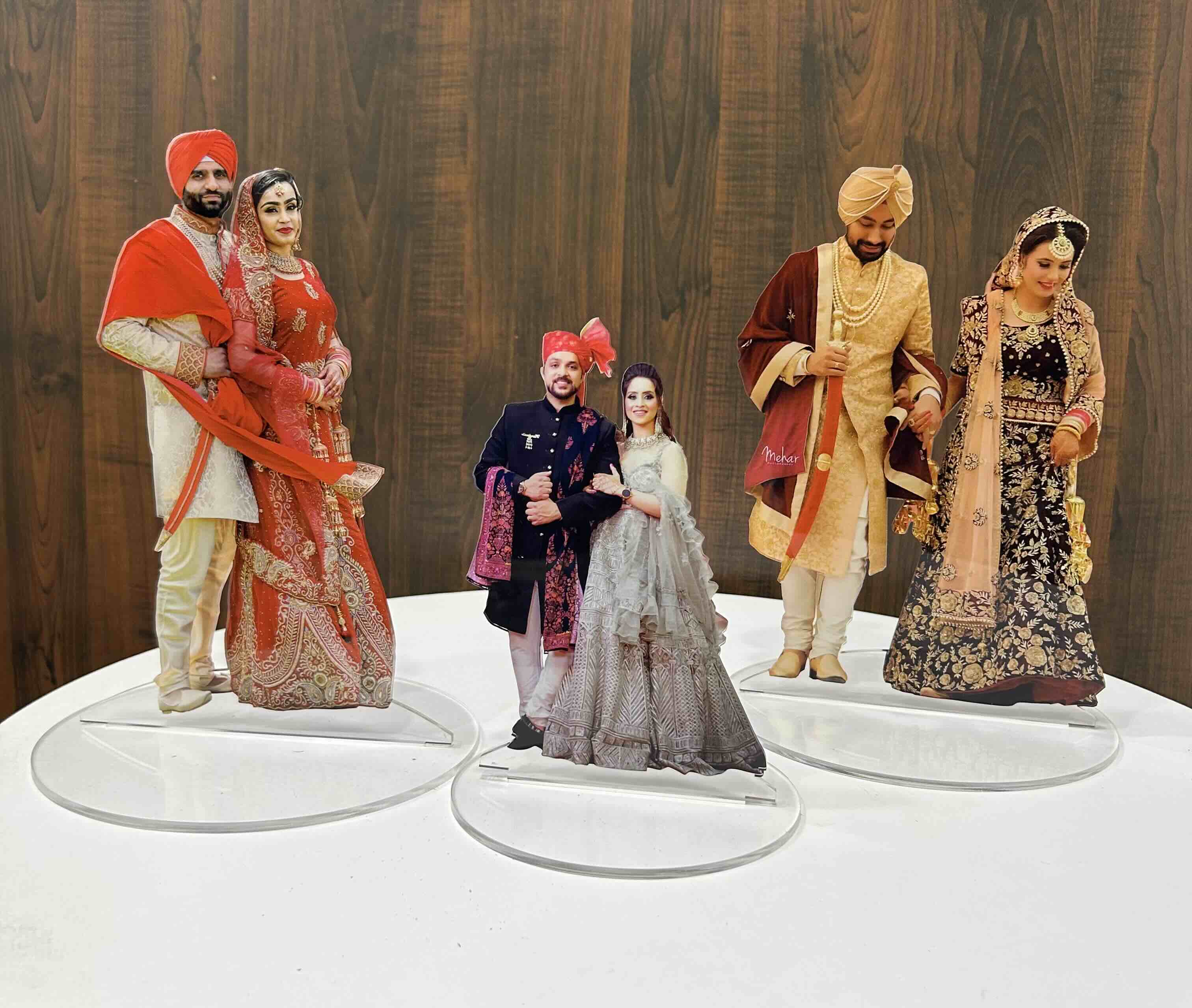 2D Acrylic Custom Photo Cutout