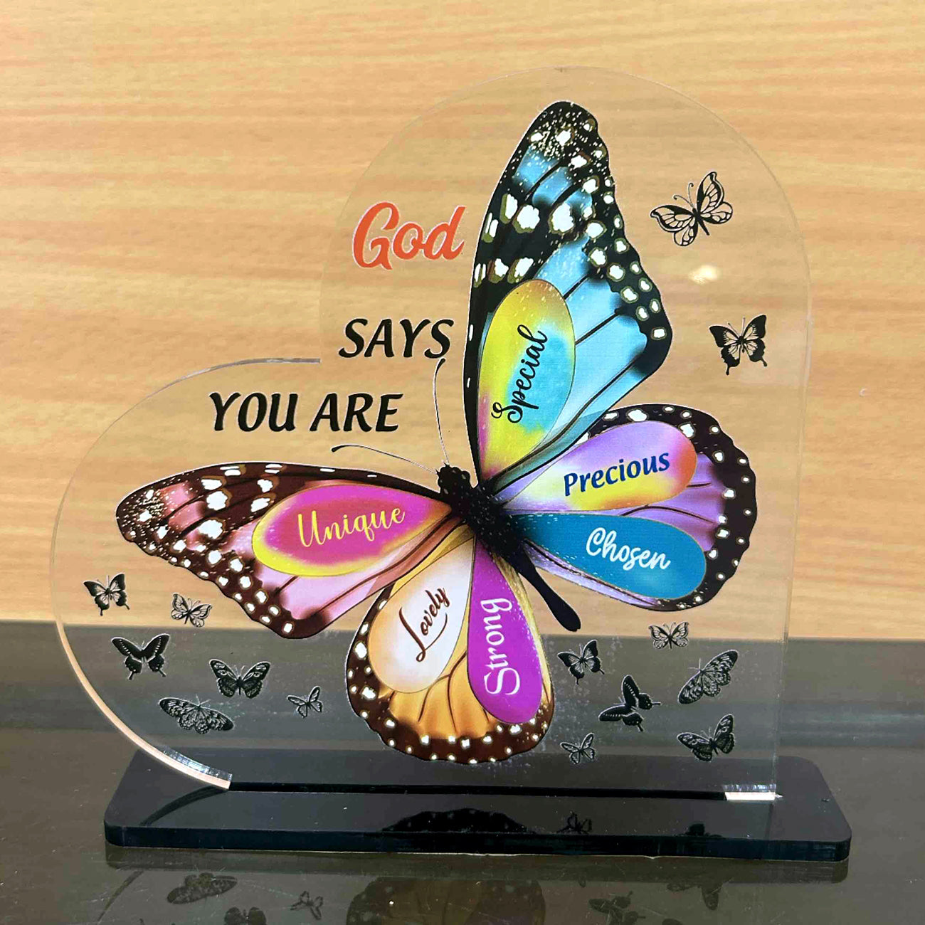Womens Empowerment & Faith Acrylic Affirmation Acrylic Plaques