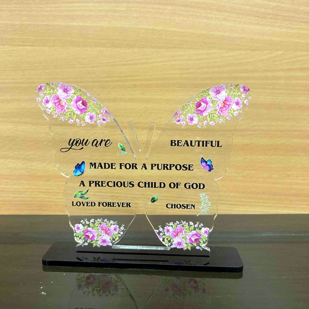 Womens Empowerment & Faith Acrylic Affirmation Acrylic Plaques