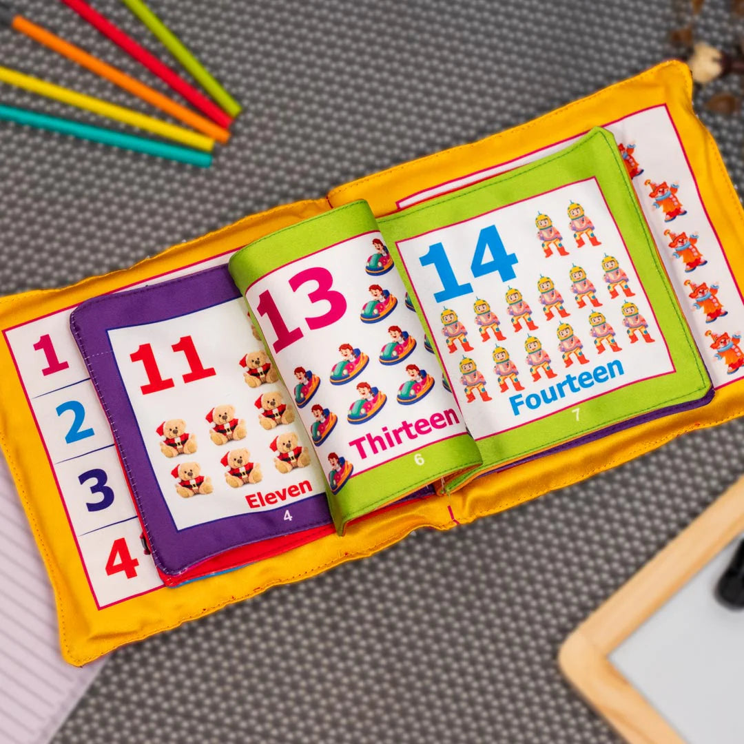 Ultimate "My First Learning Book" – Personalized Soft Pillow Book