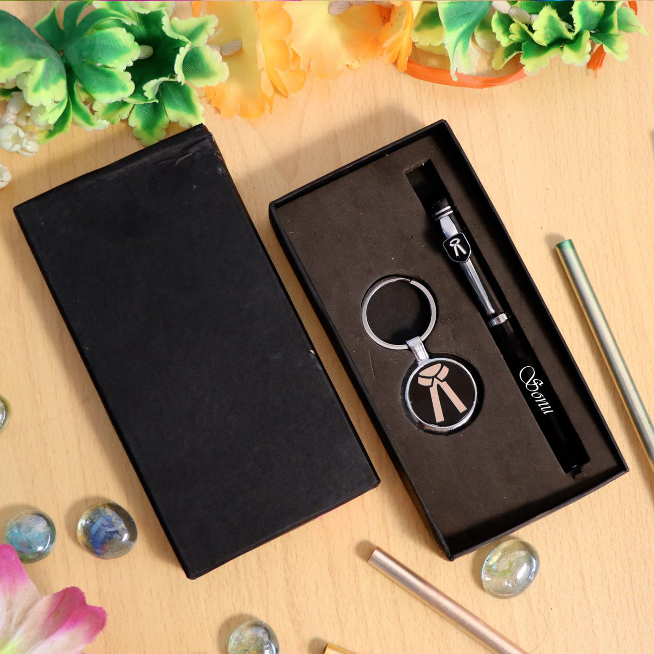 Personalized Advocate Pen & Keychain Set
