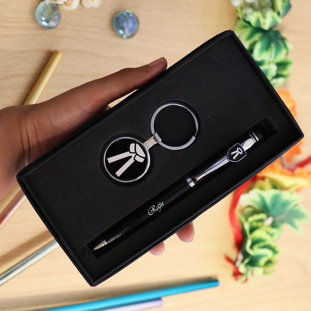 Personalized Advocate Pen & Keychain Set