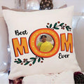 Best Mom Ever Personalized Photo Cushion