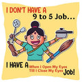 The "Everyday Superwoman" Quote Cushion