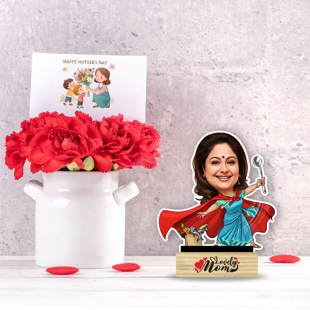 Personalised Mothers Day Caricature