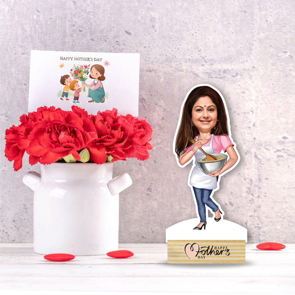 Personalised Mothers Day Caricature
