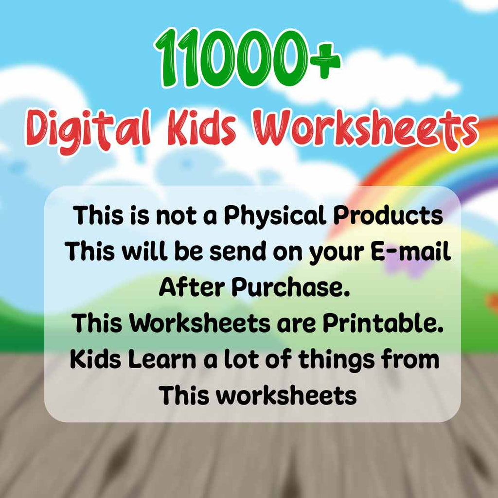 The Ultimate 11,000+ Digital Kids Worksheet Mega-Bundle
