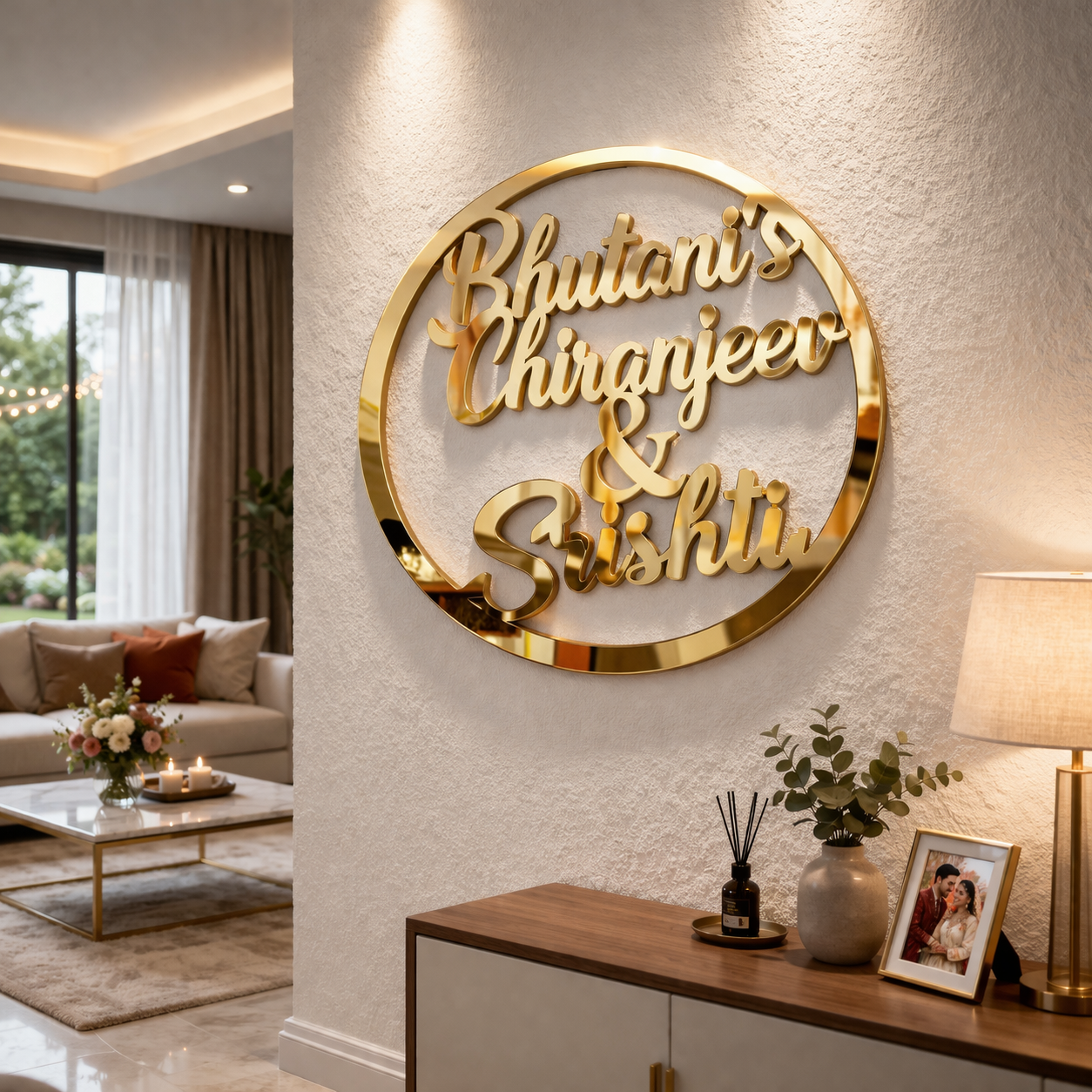 Golden Acrylic Name