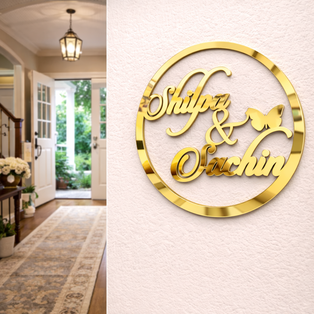 Golden Acrylic Name