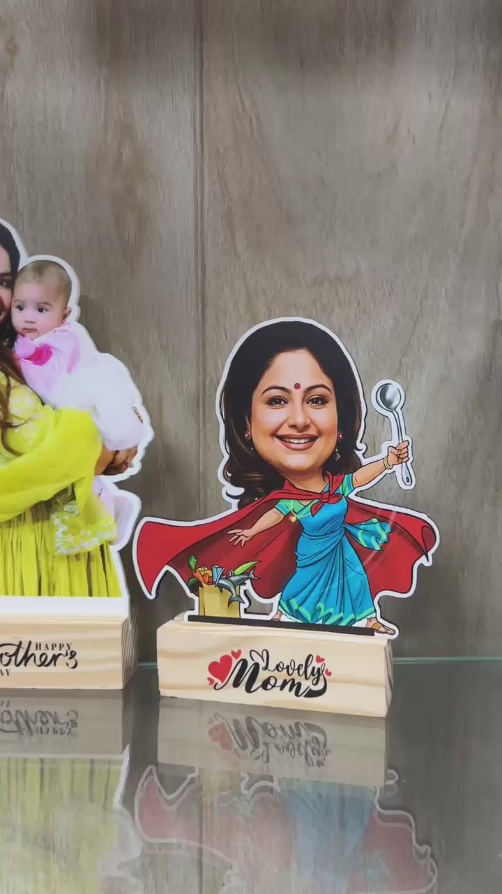 Personalised Mothers Day Caricature