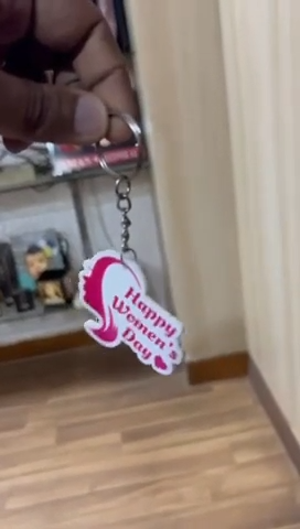 Women's Day Keychain