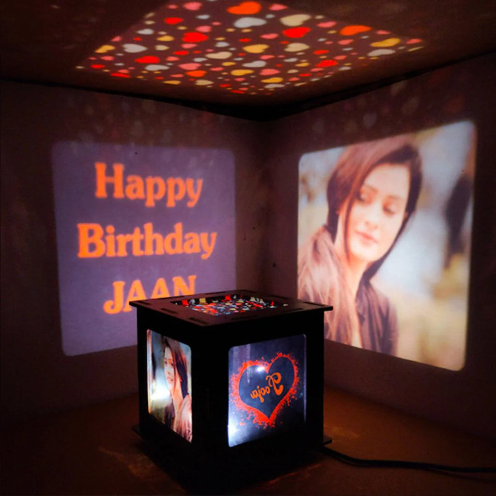 Personalized Wooden Photo Shadow Box