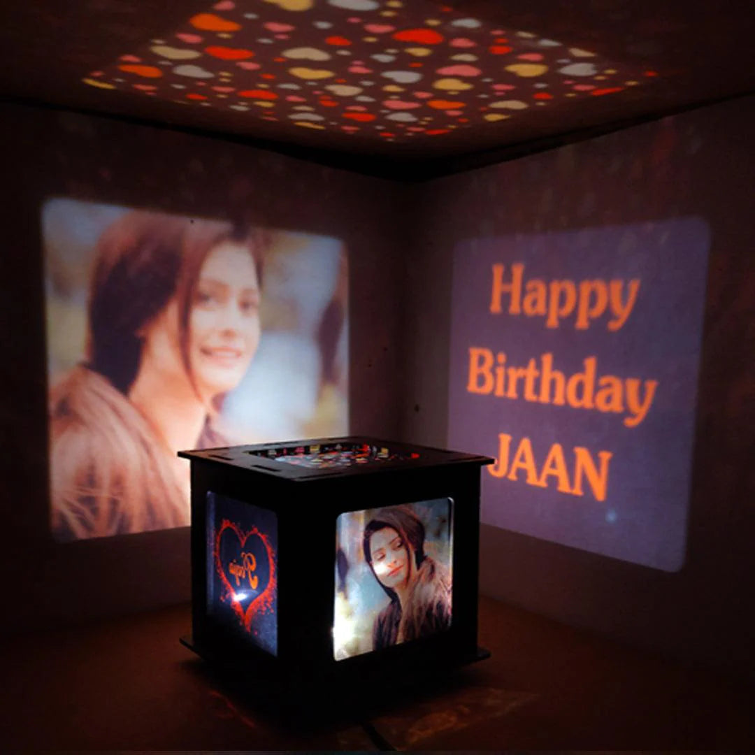 Personalized Wooden Photo Shadow Box